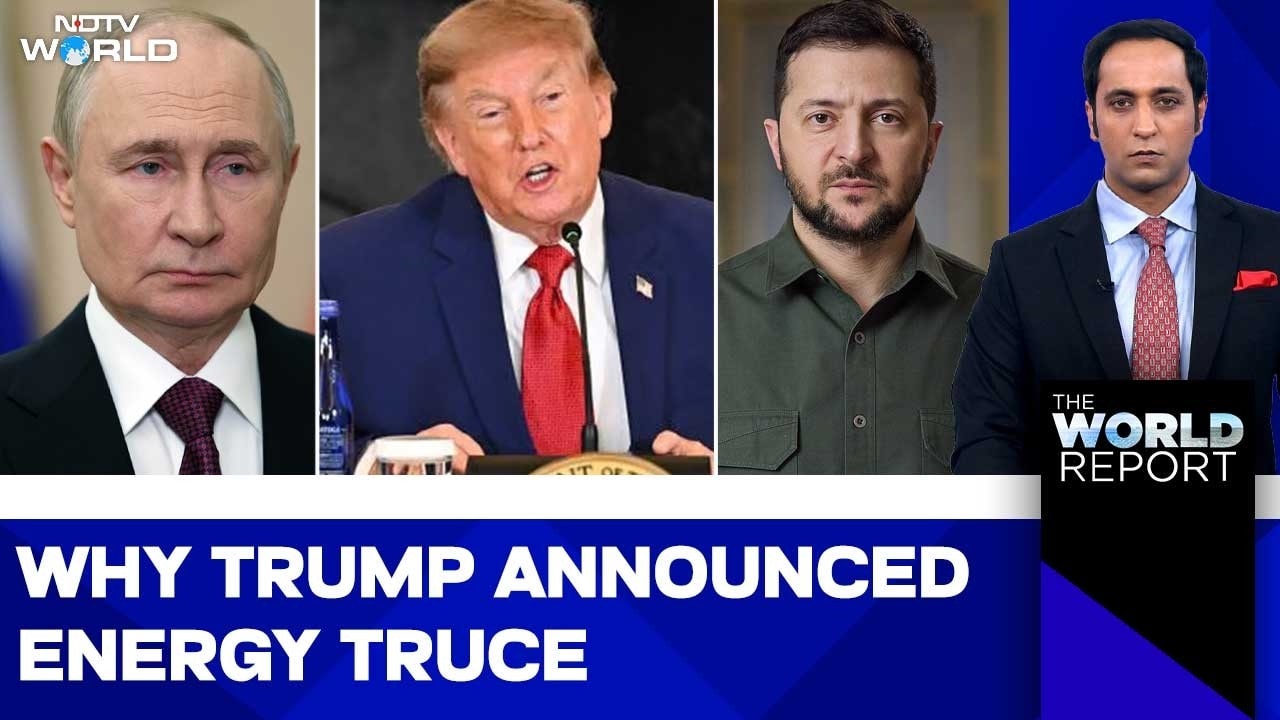 Trump's Announces Russia-Ukraine Energy Ceasefire