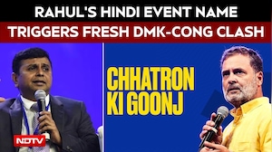 Rahul Gandhi's Hindi Event Title Sparks Fresh Tension Between Congress And DMK In Tamil Nadu