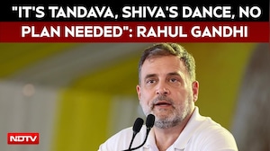 "It's Tandava, Shiva's Dance, No Plan Needed": Rahul Gandhi On His Strategy