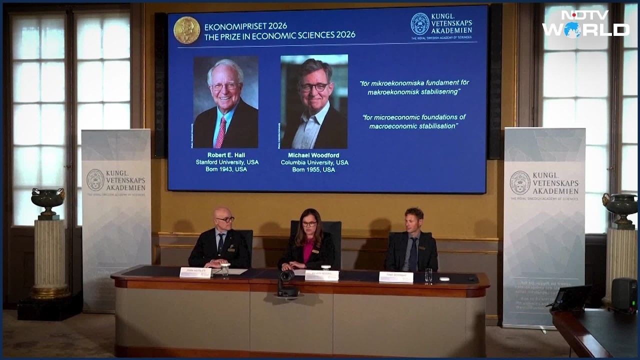 Nobel Economics Prize 2026 Explained | Why Robert Hall & Michael Woodford Won In 2026