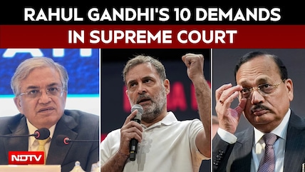 Rahul Gandhi Rally Today | SIR Stay, Action Against Officials: Rahul Gandhi's 10 Requests To SC