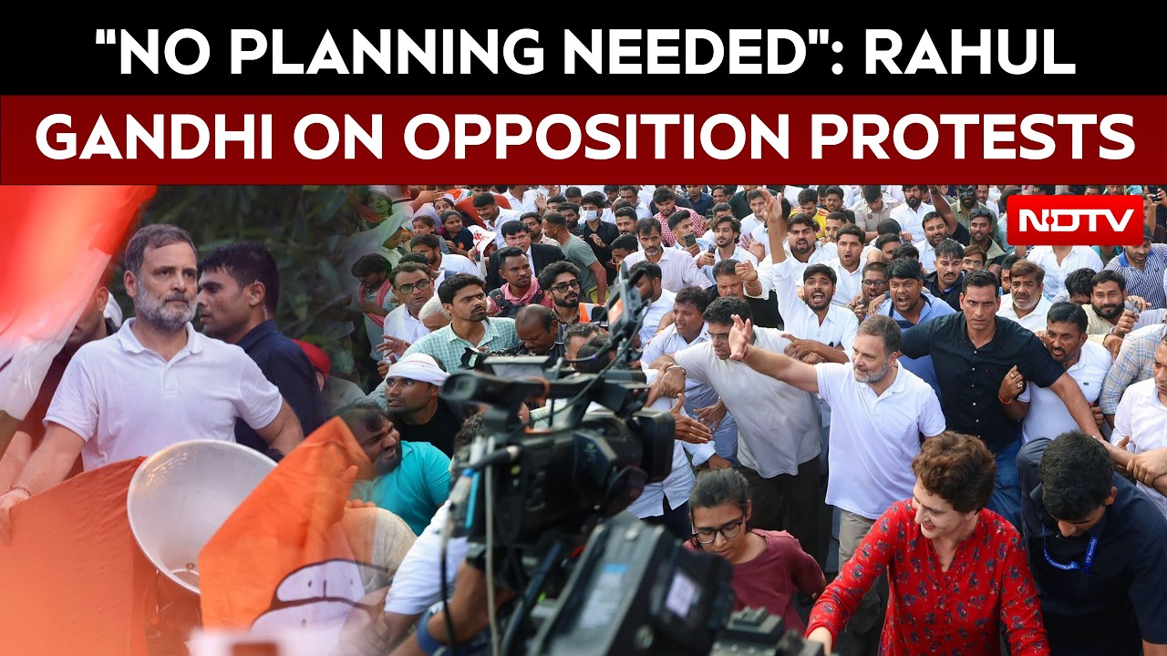 Rahul Gandhi Calls Opposition's Protest Campaign "Shiva's Tandav", Says It Needs No Planning