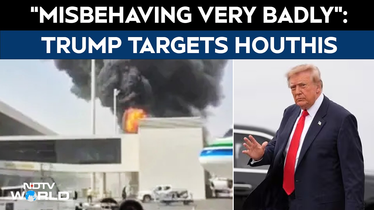 Riyadh Airport Attack | Donald Trump Slams Houthis Over Attacks On Saudi Arabia