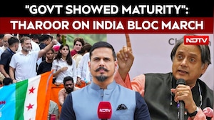 Shashi Tharoor On Centre After INDIA Bloc Protest: "Mature, Sensible"