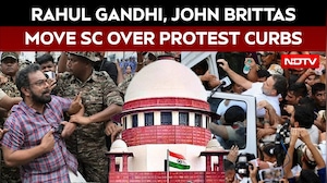Rahul Gandhi, John Brittas File Intervention Application in Supreme Court Over Oct 10 Protest Curbs
