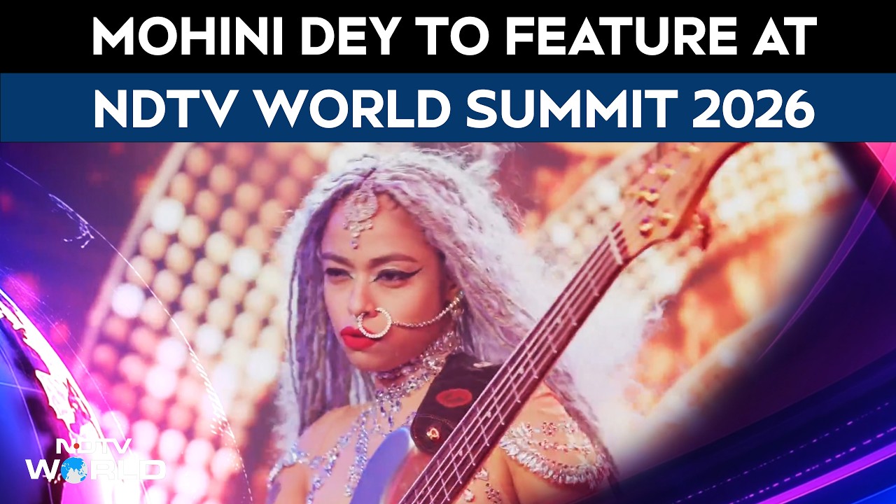 NDTV World Summit 2026 | Indian Bass Mohini Dey: From India To The World