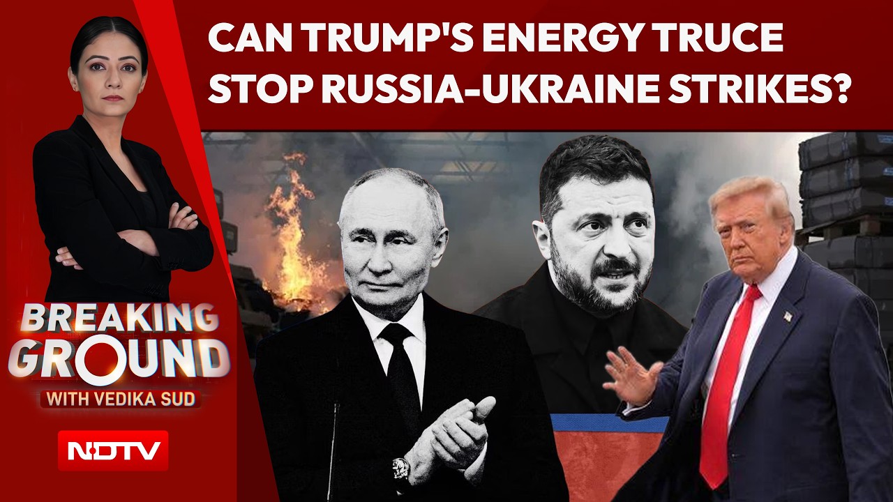 Donald Trump Announces Immediate Energy Ceasefire Between Russia and Ukraine