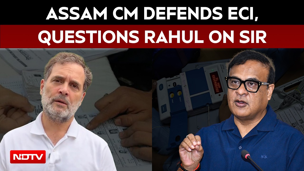 Assam CM Full Speech | Himanta Biswa Sarma Hits Out At Rahul Gandhi, Backs ECI & SIR Process