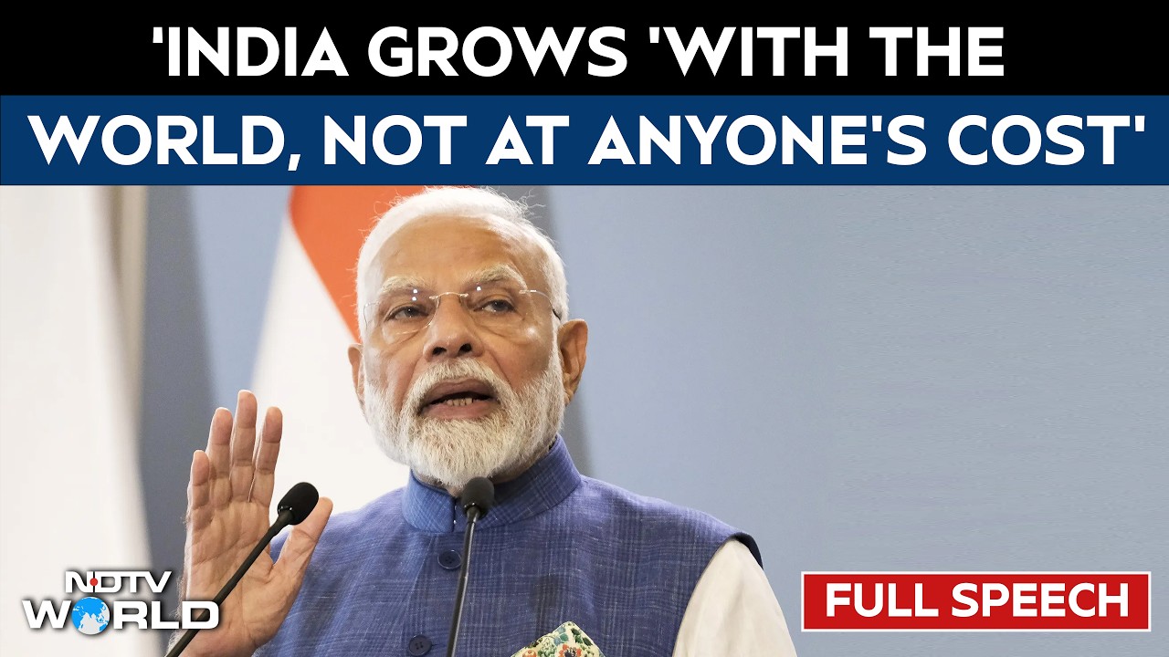 PM Modi's 'Power To Empower' Message At Bloomberg New Economy Forum | Technology, Data