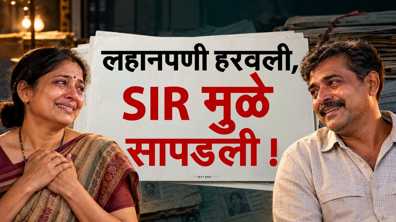 Special Report| लहानपणी हरवली, SIR मुळे सापडली; कसा लागला 24 वर्षांपूर्वी हरवलेल्या या बहिणीचा शोध ?