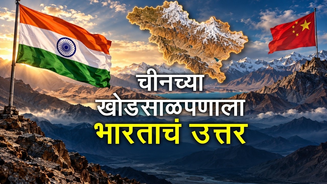 China on Ladakh l  भारताने चीनचा दावा खोडून काढला; लडाख भारताचा अविभाज्य भाग; नेमकं काय घडलं?