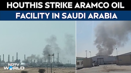 Saudi Arabia&rsquo;s Aramco Facility Hit In Reported Houthi Attack, Smoke Billows From Site