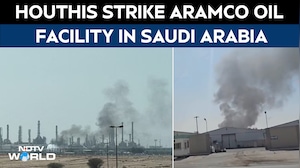 Saudi Arabia&rsquo;s Aramco Facility Hit In Reported Houthi Attack, Smoke Billows From Site