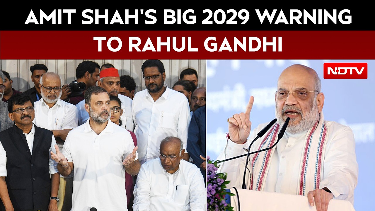 Amit Shah Hits Back At Rahul Gandhi Over SIR, Says Congress Must Prepare For Another Defeat In 2029