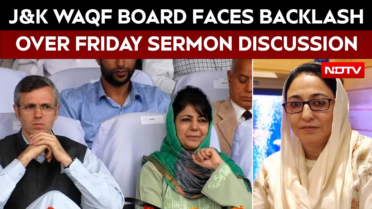 J&K Waqf Board Faces Opposition Over Proposal To Address Social Issues During Friday Prayers