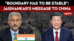 Jaishankar Sets Out India's Stand On China Ties: "Boundary Has To Be Stable"