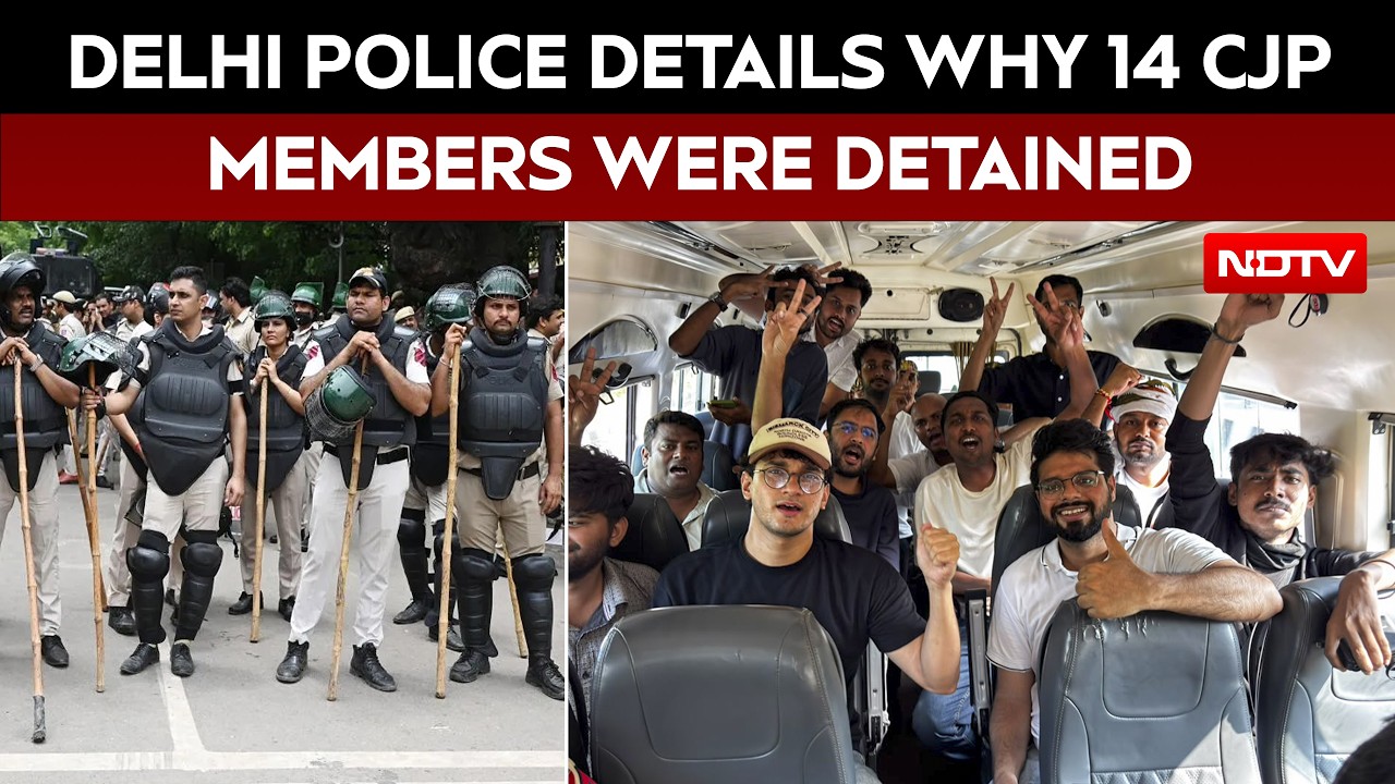 Jantar Mantar Protest: 14 CJP Members Detained, Two FIRs Registered By Delhi Police