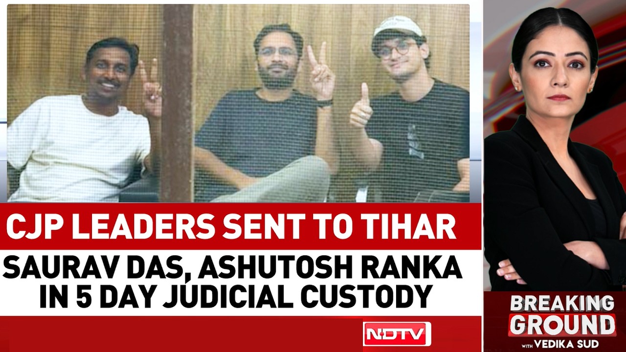 CJP Leaders' Arrest: Police Cite Trespassing And Previous Bond Violations As Both Are Sent To Tihar