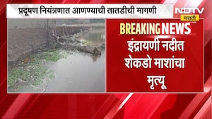 Indrayani River Pollution | आळंदीत इंद्रायणी नदीच्या प्रदूषणाचा प्रश्न पुन्हा गंभीर | NDTV Marathi