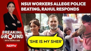 Rahul Gandhi Praises Ritu Barala As NSUI Workers Allege Police Beat Them During A Confrontation