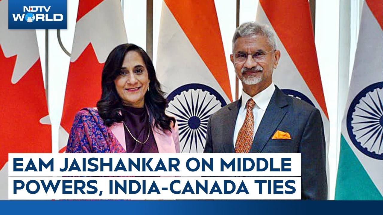 EAM Jaishankar On Middle Powers, India-Canada Ties And US-China Rivalry