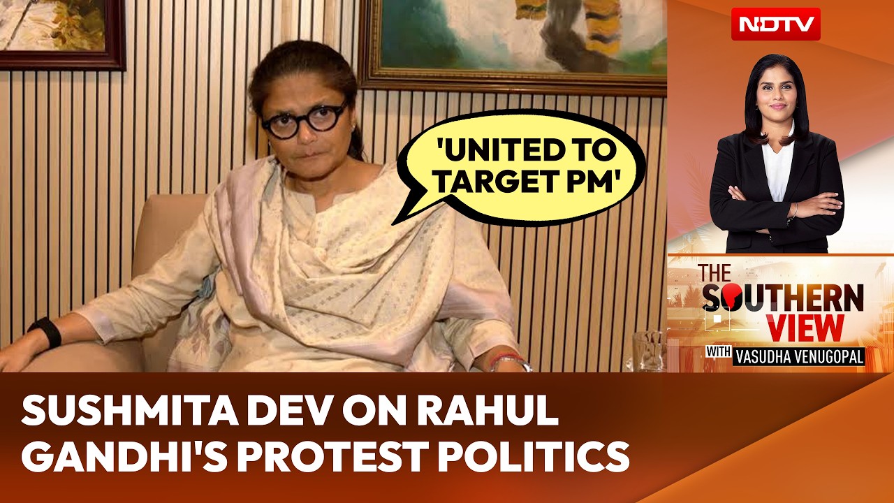 'United Only To Target PM Modi': Sushmita Dev On Rahul Gandhi's Protest Politics