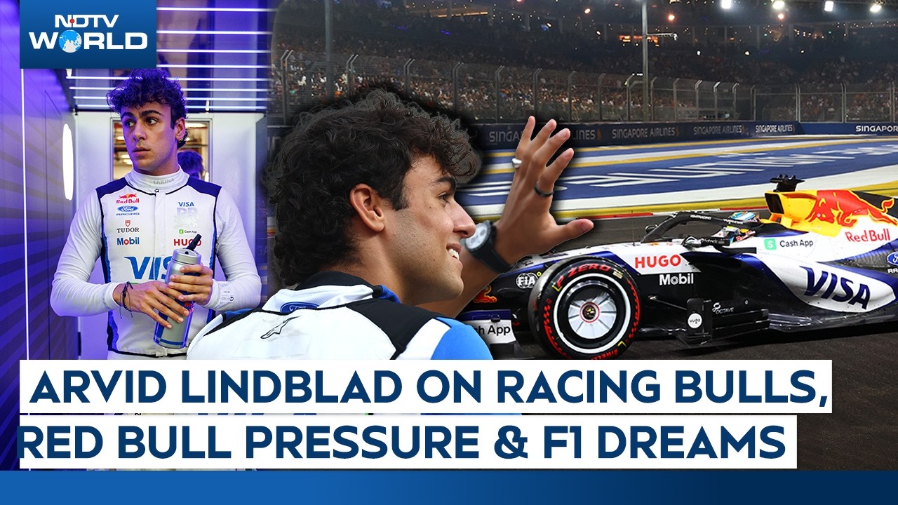 F1 Rookie Arvid Lindblad On Red Bull Pressure, Indian Roots & His F1 Dreams | NDTV Exclusive