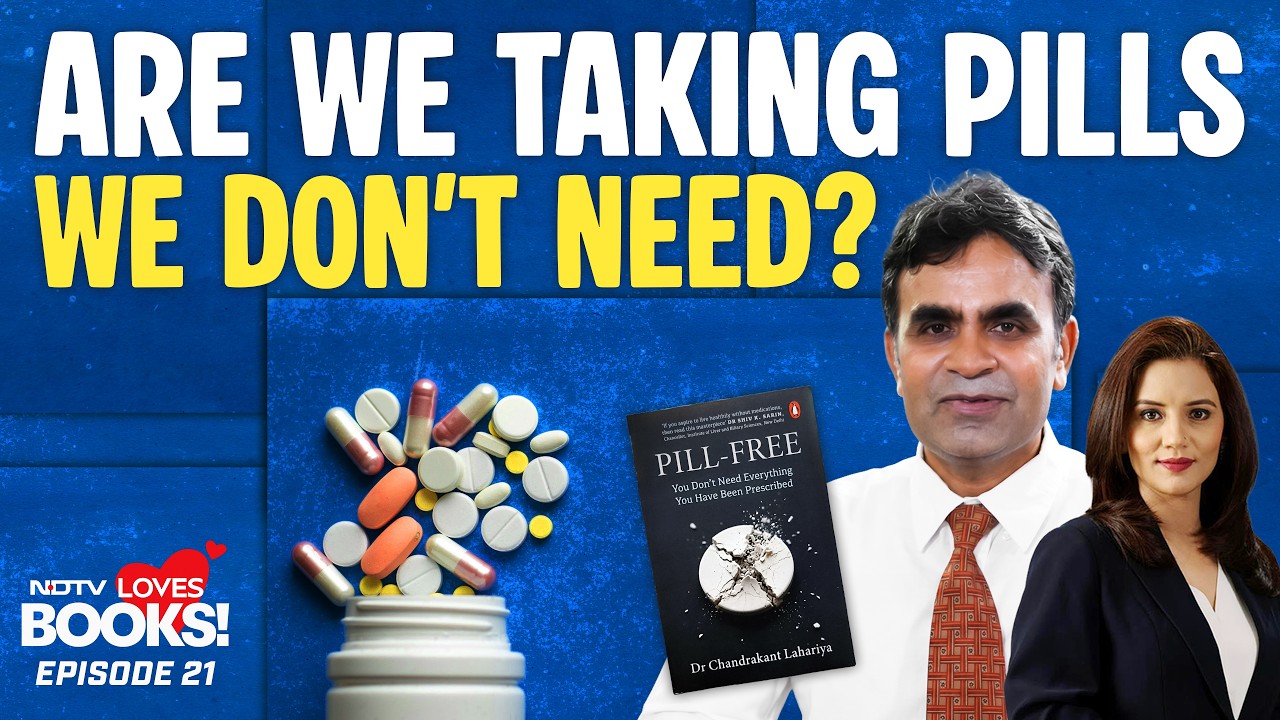 Are We Overmedicating Ourselves? Dr Lahariya On The Pill Burden | NDTV Loves Books