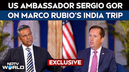 NDTV Exclusive: India-US Trade Deal 'Very Close', Says Ambassador Sergio Gor; F-35s In Focus
