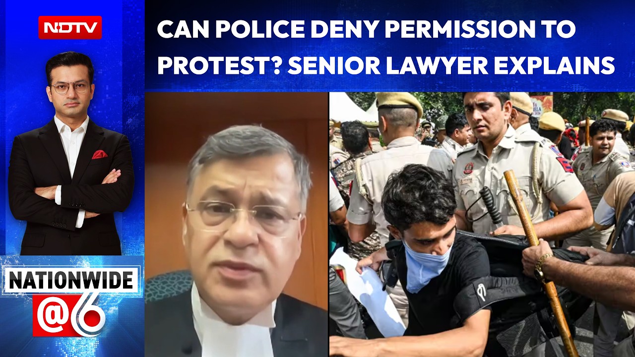 Supreme Court News Today | Can Police Deny Permission To Protest? Senior Advocate Explains The Law