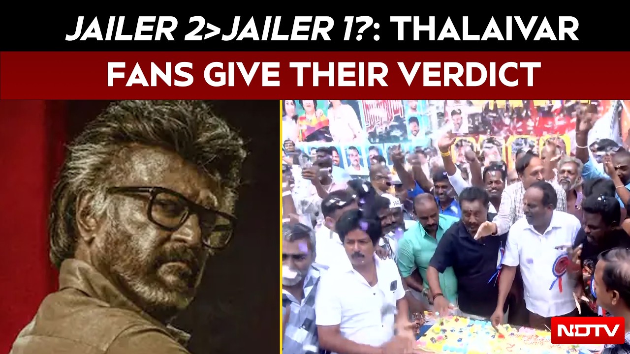 Video : Jailer 2 Beats Jailer 1? Rajinikanth Fans Give Their Verdict | NDTV