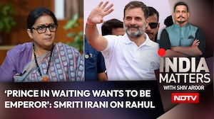 'Prince In Waiting Wants To Be Emperor': Smriti Irani On Rahul Gandhi