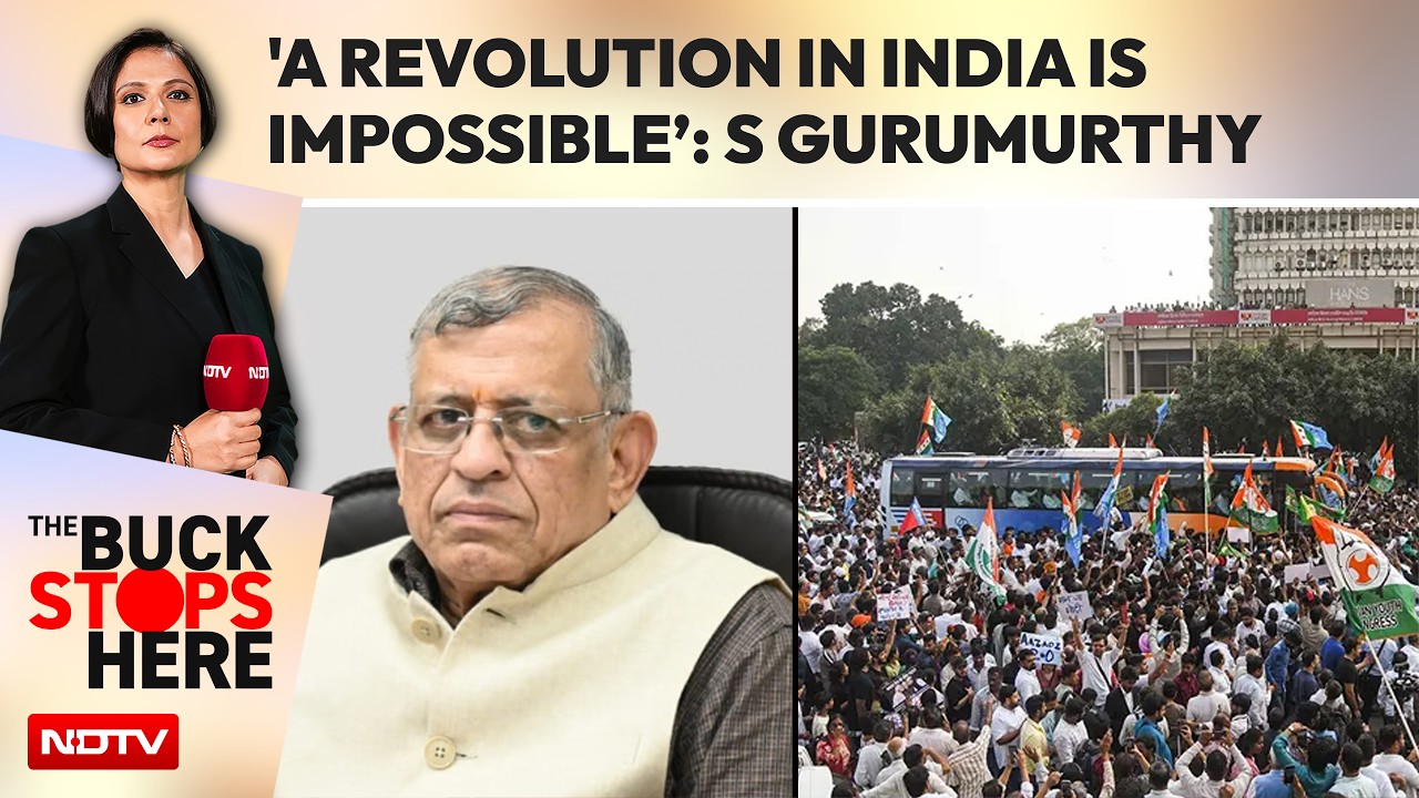 Delhi Protest | 'A Revolution In India Is Impossible': S Gurumurthy On Anti-CEC Protests