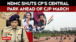 CJP Protest | NDMC Shuts Connaught Place's Central Park Ahead Of CJP's Tiranga March