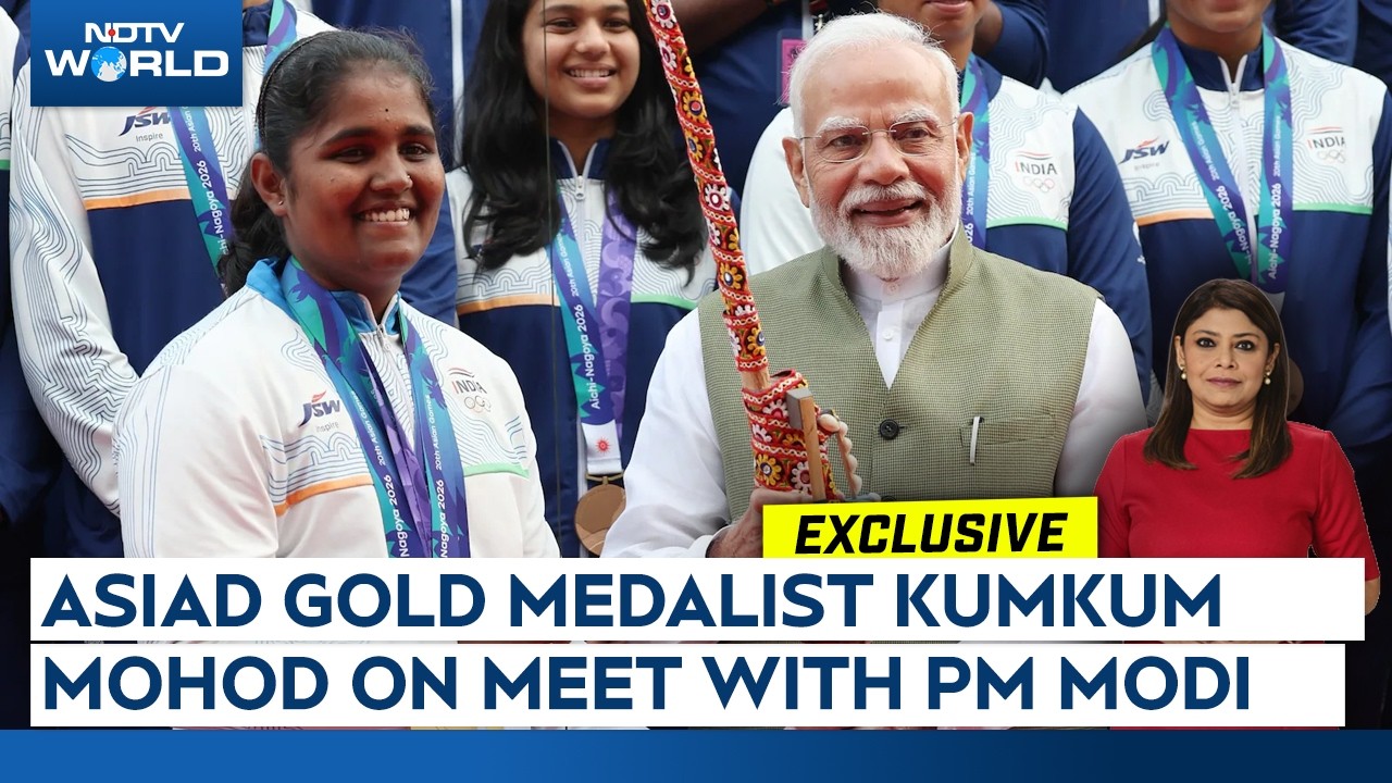 India’s Asian Games Recurve Gold Medalist Kumkum Mohod On Meeting PM Modi