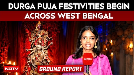 Durga Puja Begins In West Bengal: Kolkata Pandal Celebrates India&rsquo;s Lifeline Rivers