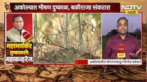 Akola Drought| अकोल्यातील डोंगरगावात दुष्काळाची स्थिती काय? सांगताहेत विनोद तळेकर | NDTV मराठी
