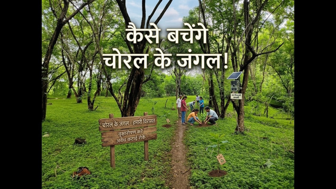 Indore Chor​​al Forest: चोरल के जंगलों में 2.5 लाख पेड़ों की कटाई पर रोक! HC का बड़ा दखल! । Breaking
