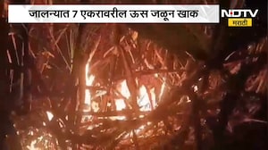 Jalna News| जालन्यात 7 एकरावरील ऊस जळून खाक, शॉर्टसर्किटमुळे आग लागल्याचा प्राथमिक अंदाज | NDTV