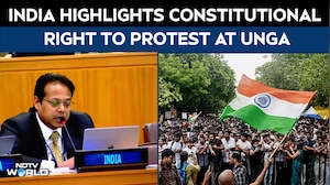 India Highlights Constitutional Guarantees For Peaceful Protests At UNGA Amid CJP Demonstrations
