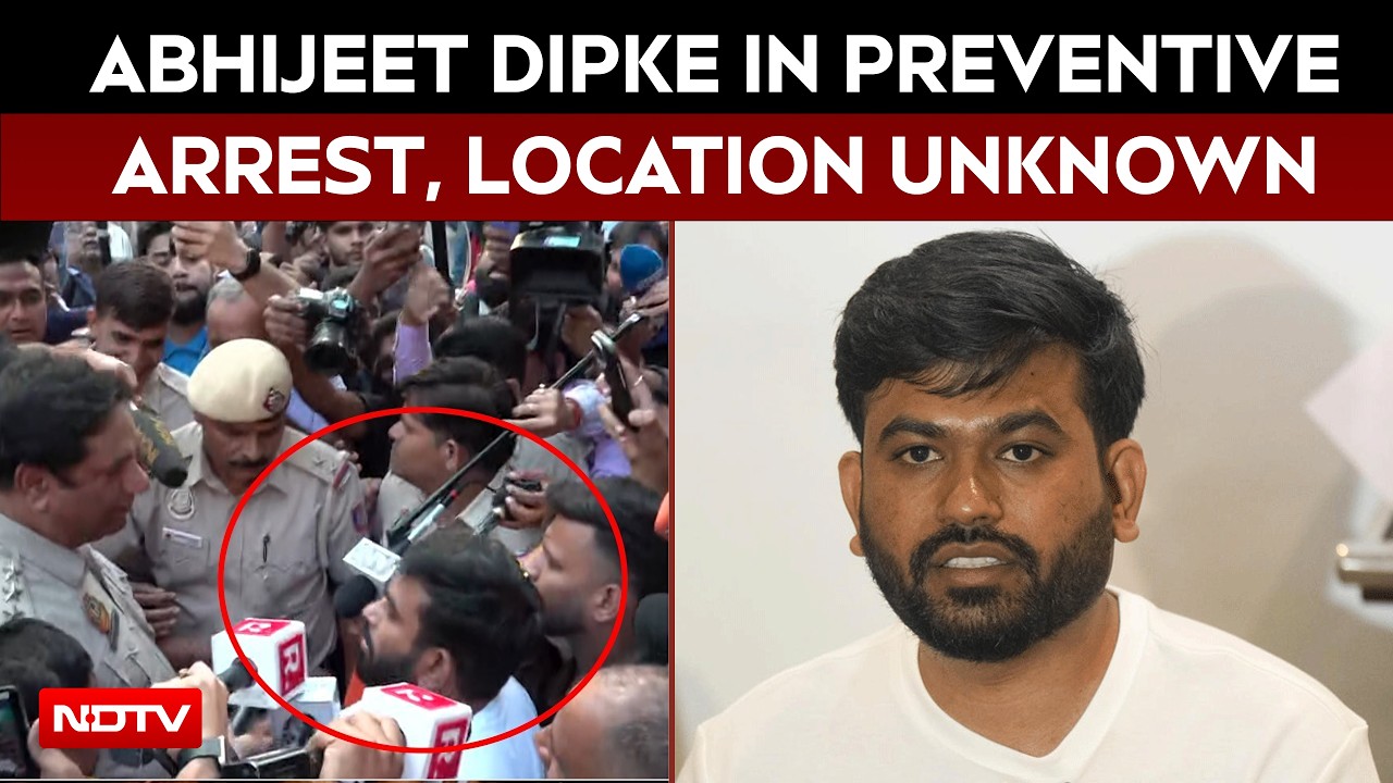 CJP Protest | Abhijeet Dipke Remains In Custody After Preventive Arrest During Delhi March