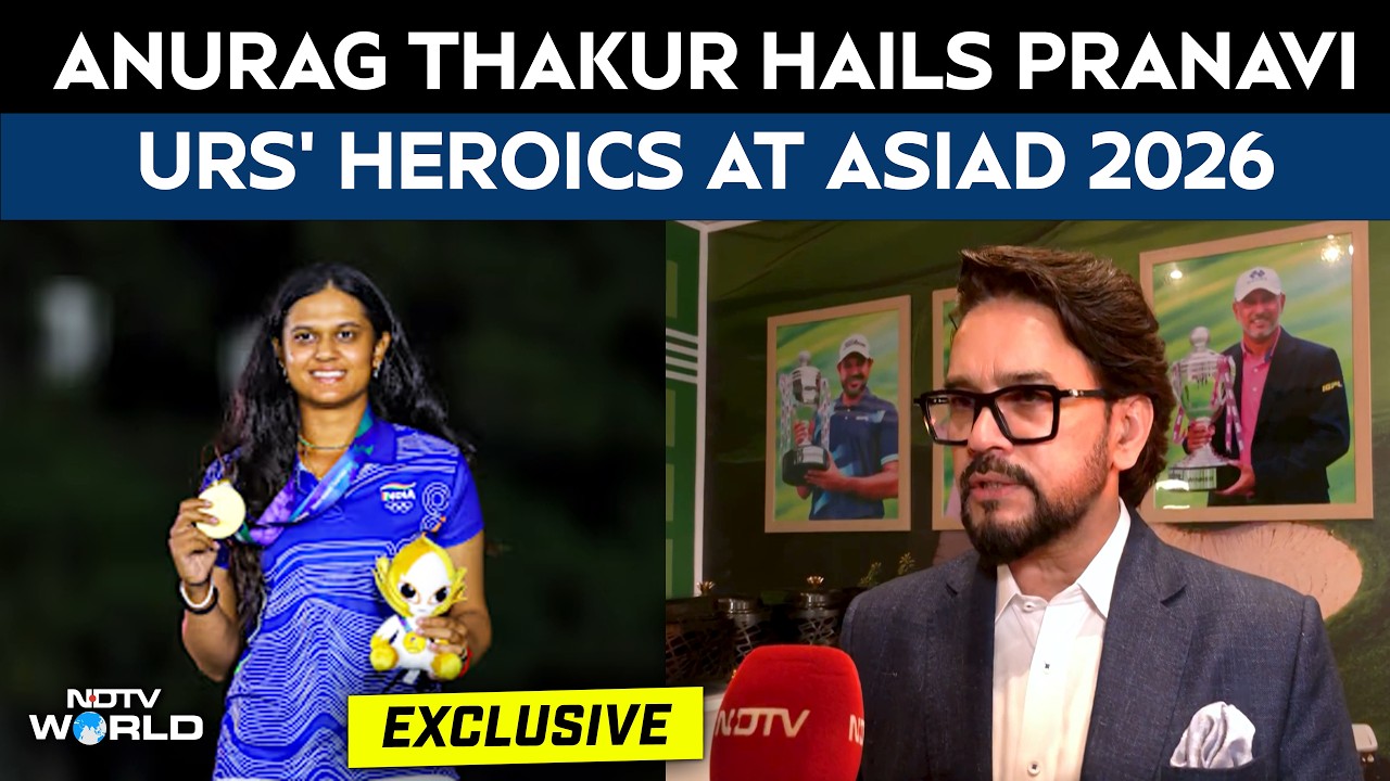 Anurag Thakur Interview | ‘Time To Invest In Women’s Sports’, Hails Pranavi Urs’ Asian Games Gold