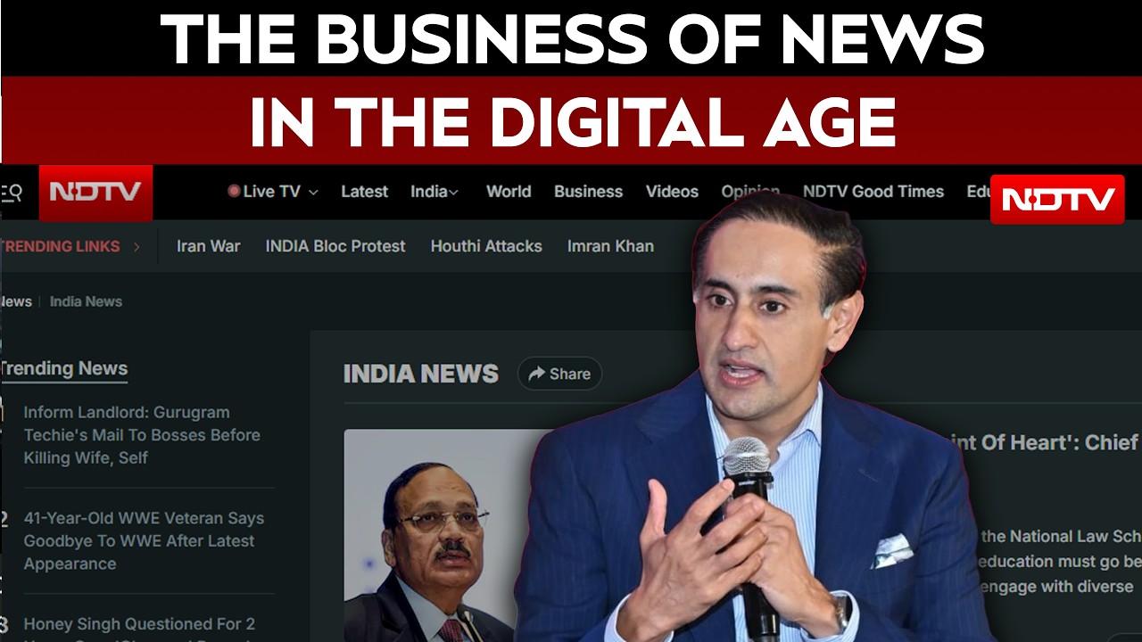 NDTV CEO & Editor-in-Chief Rahul Kanwal On The Business Of News In The Digital Age