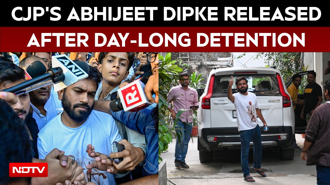 Abhijeet Dipke Released After Day-Long Detention As Court Grants Relief | First Visuals Out