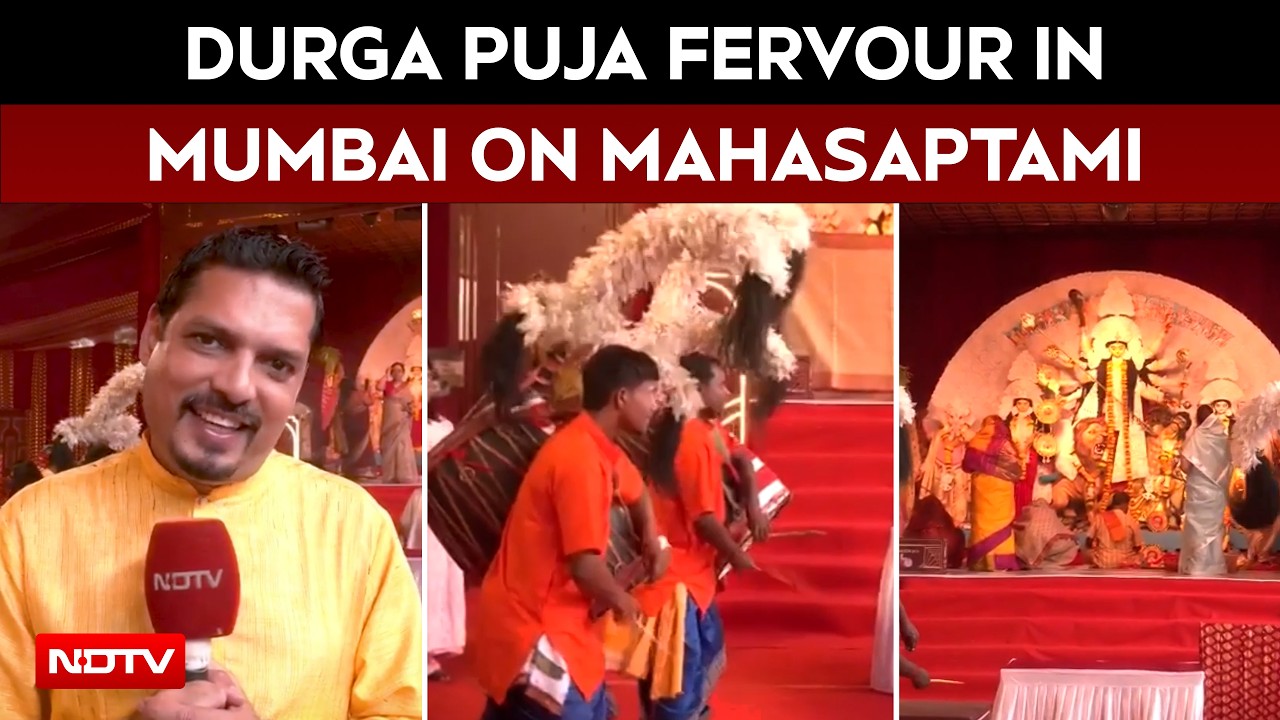 Durga Puja Celebrations Light Up Mumbai From Dadar To Bandra | NDTV Exclusive