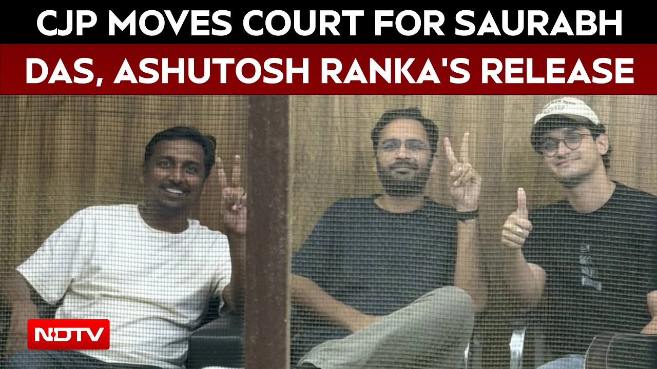 CJP Moves Court Seeking Release Of Saurabh Das, Ashutosh Ranka