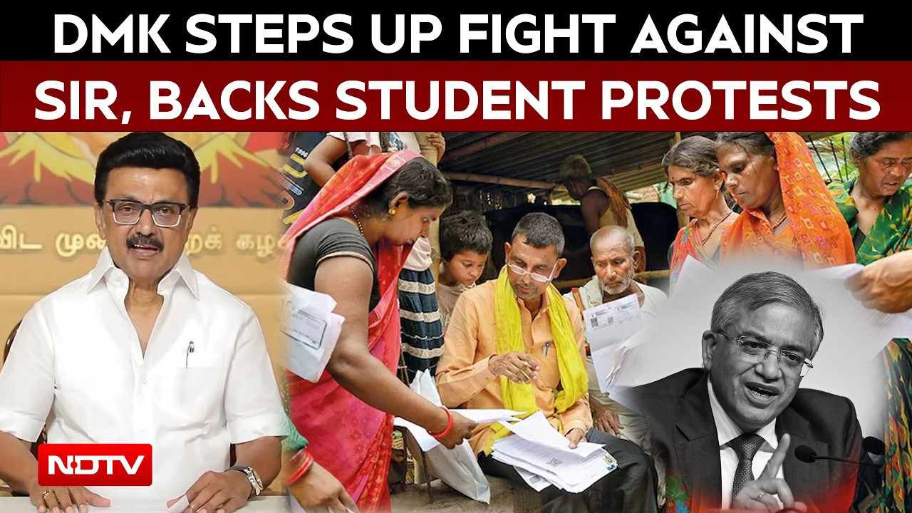 DMK Steps Up Fight Against SIR, Backs Student Protests; MPs To Meet President