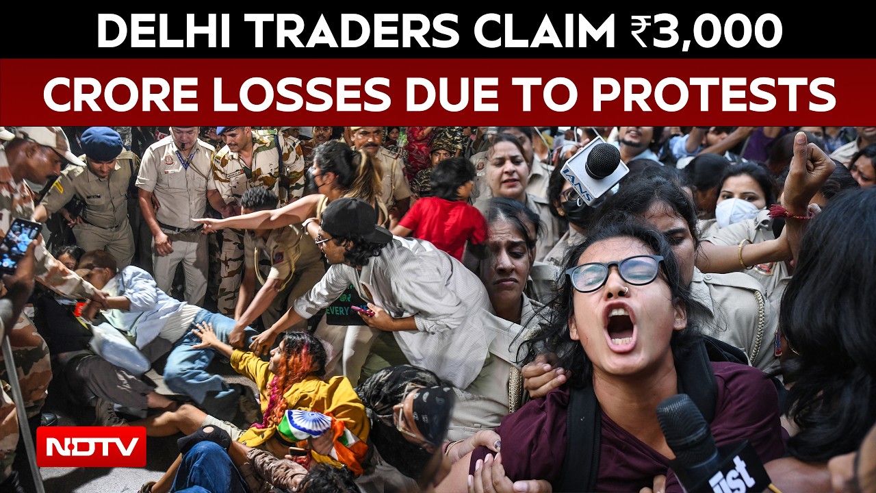 Delhi Traders Claim Rs 3,000 Crore Losses Due To October Protests, Disruptions