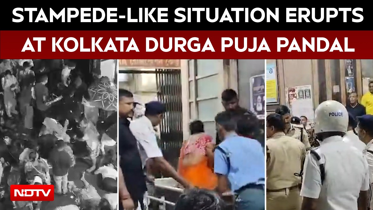 Kolkata Chorbagan Pandal 'Stampede': Chaos Breaks Out At Durga Puja Pandal, Several Feared Dead