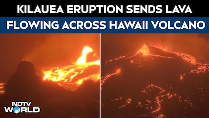 Hawaii's Rivers Of Fire: Kilauea Eruption Sends Lava Flowing Across Hawaii Volcano